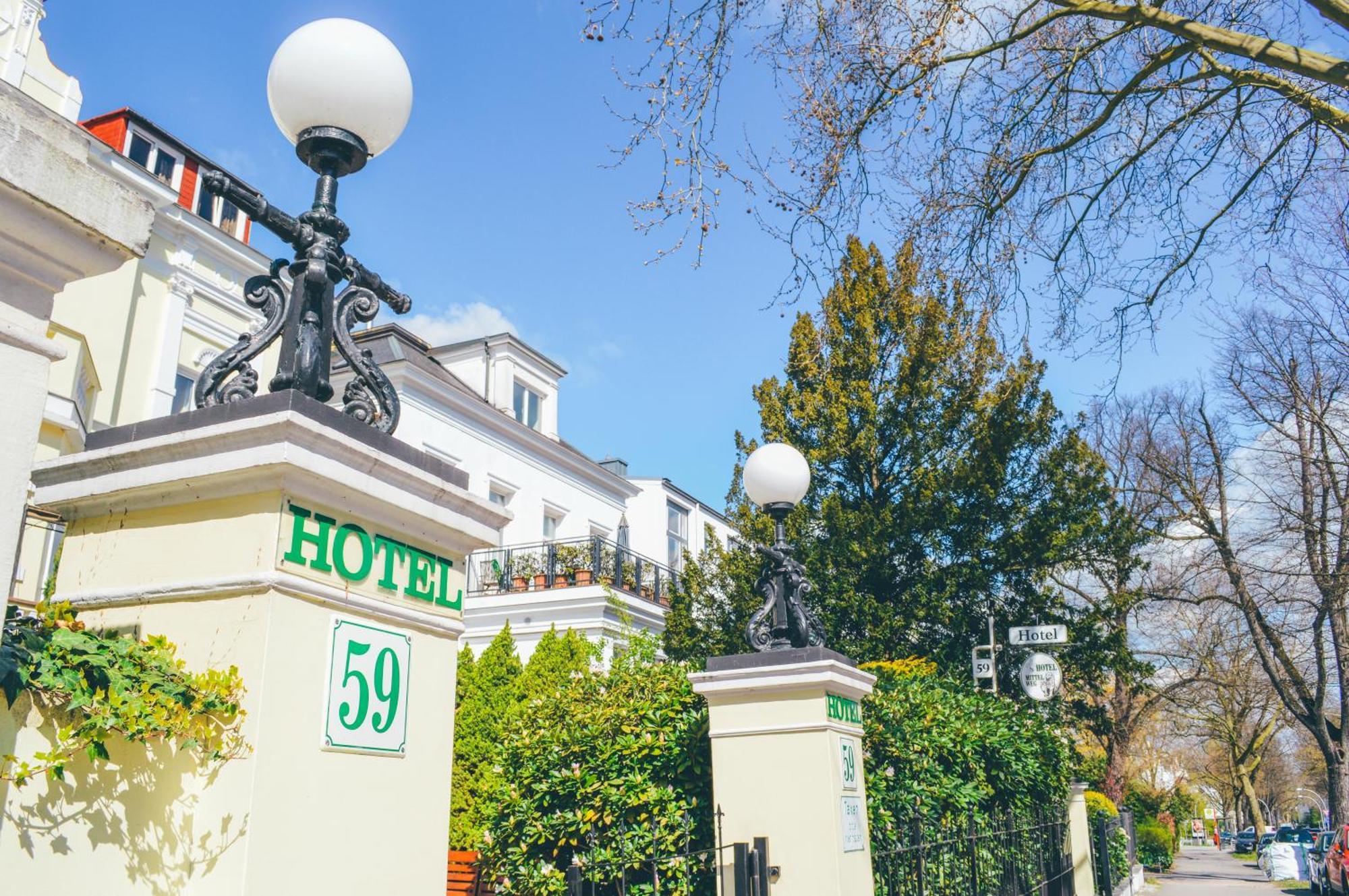 Hotel Mittelweg ฮัมบูร์ก ภายนอก รูปภาพ